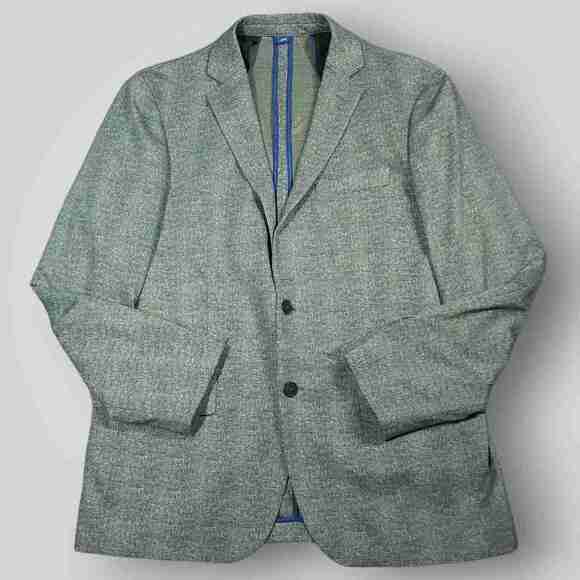Apt 9 Blazer Sport Coat Mens 42R Slim Fit Performance Lightweight Deconstructed - Picture 1 of 10